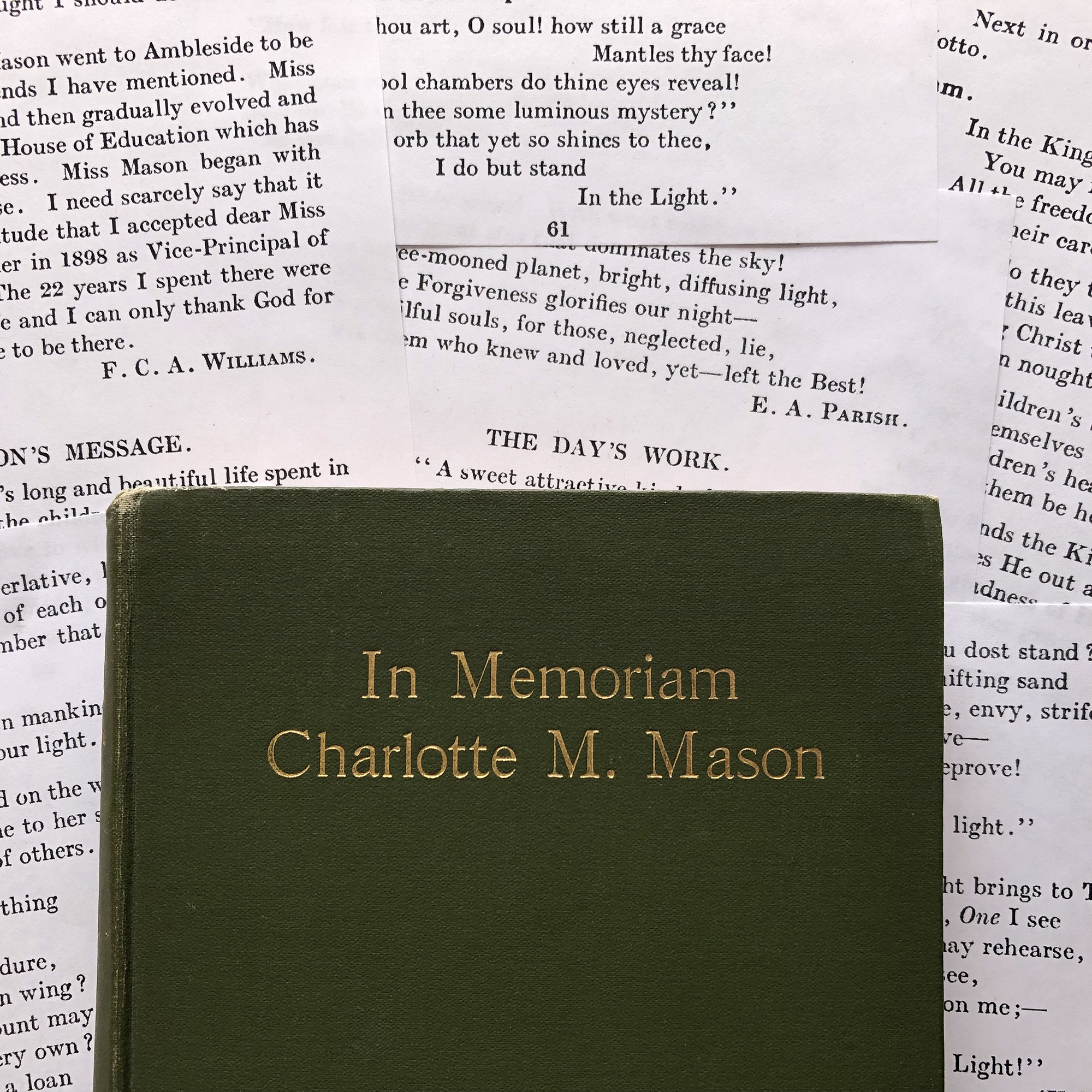 Charlotte Mason Poetry
