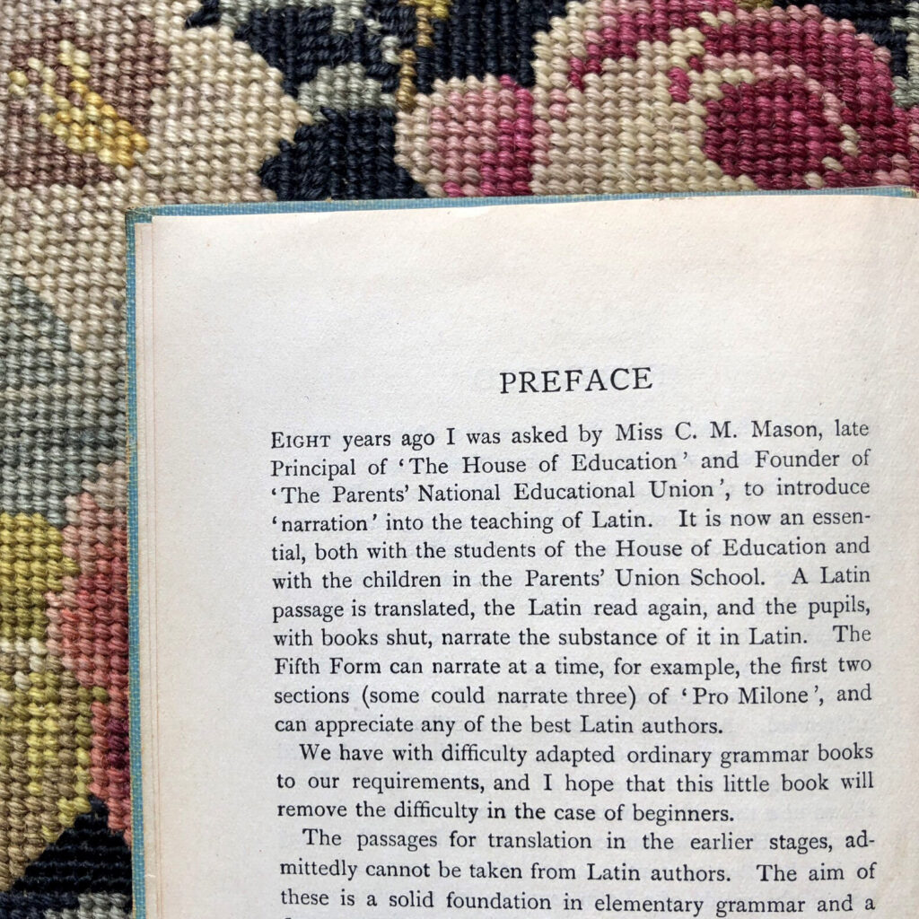 Teaching of latin square charlotte mason poetry